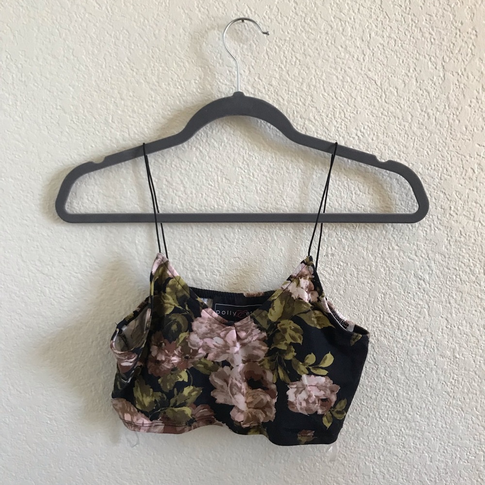 Floral crop top